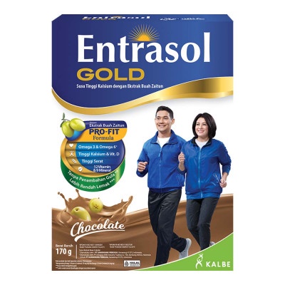 

Entrasol Gold Susu Bubuk Nutrisi Dewasa Chocolate 170 g