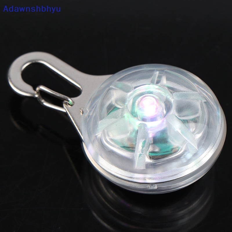 Adhyu Lampu LED Kerah Anjing Clip-On Untuk Keamanan Tahan Air Malam Berjalan Hewan Peliharaan Kucing Anjing ID