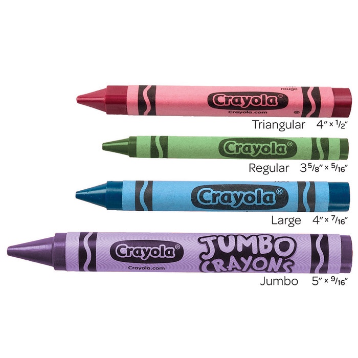 

Crayola Washable Large Crayon 16 Ct