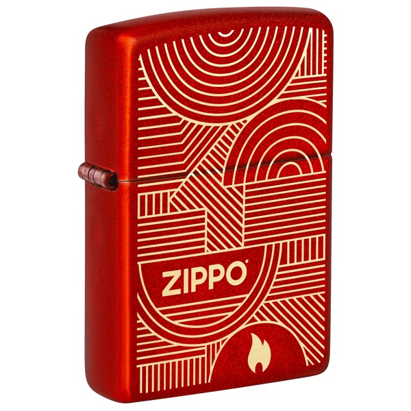 Zippo Metalic Red 48705