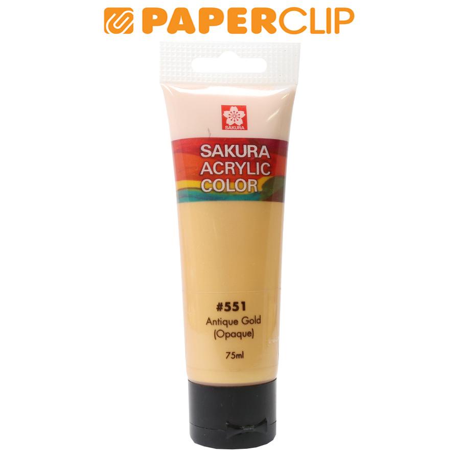 

CAT ACRYLIC SAKURA XAC75-551 75ML ANTIQUE GOLD