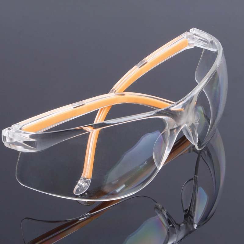 LESHP Kacamata Safety Goggles Work Laboratory Eyewar - LE979 - Transparent