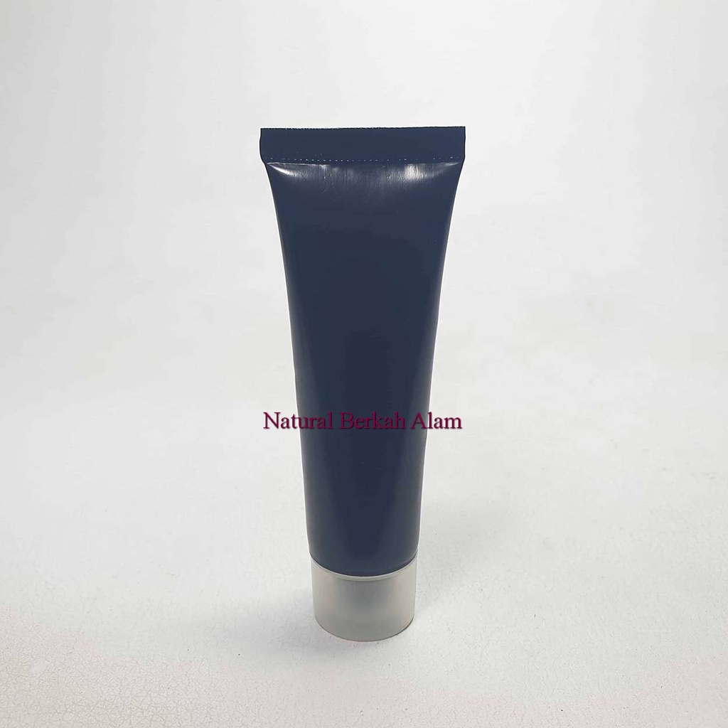 Tube Kosong 20 Gr Hitam 22 X 80 Ulir Flat / Tube Kosmetik / Tube Facial Wash / Tube Cream / Botol Tu