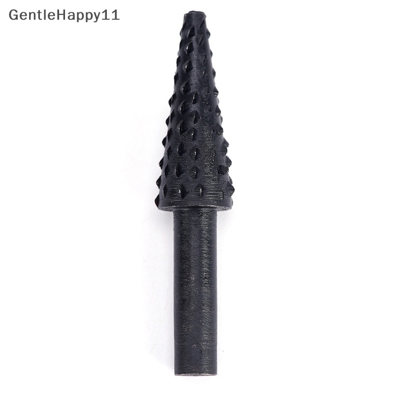 Gentlehappy 5pcs Set Rotary Burr Baja Hitam1/4 ''6mm Shank Wood Rasp Drill Bits Alat Rumah id