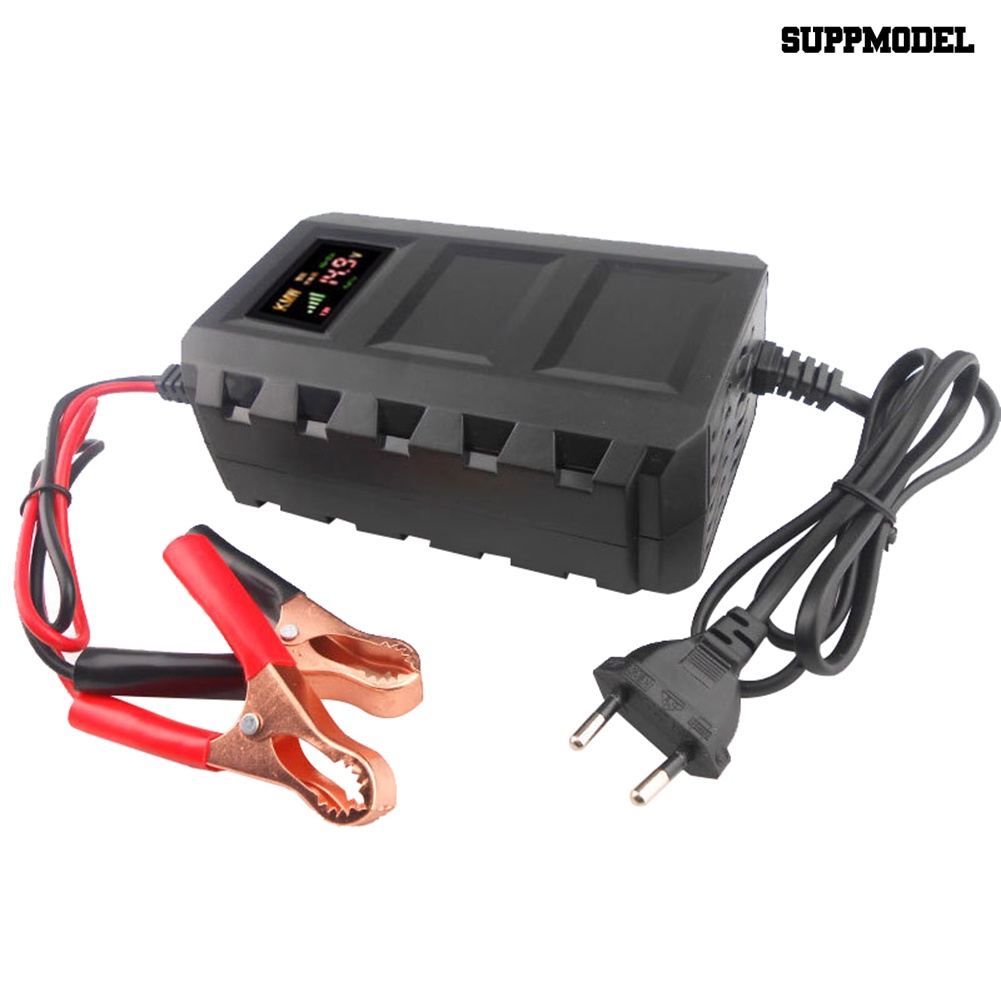 [SM]12v /20A Car Mobil LCD Display Charger Daya Asam Timbal Cerdas