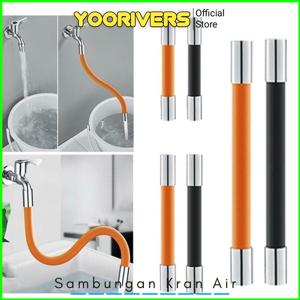 Selang Kran Air Fleksibel 30cm Lentur Selang Fleksibel Selang Kran Lekuk