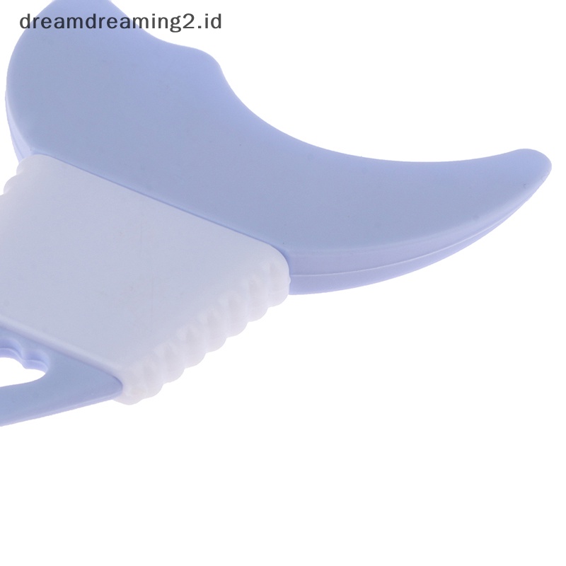 (drea) Stensil Eyeliner Dapat Dicuci Bahan Silikon Template Asisten Alat Make Up Cepat //