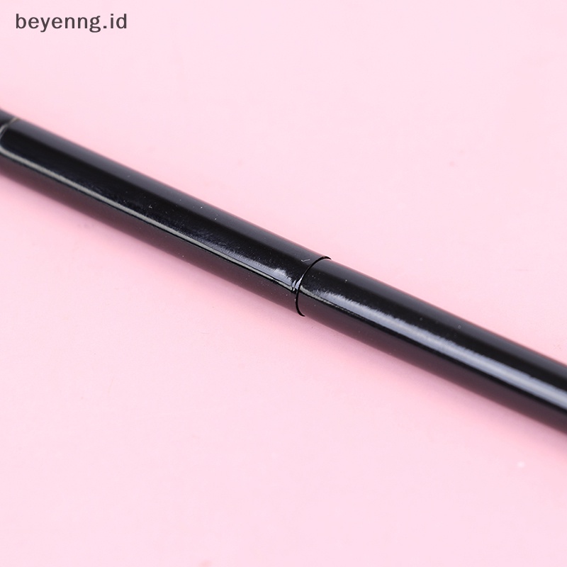 Beyen 1Pcs Steel Sikat Ekstensi Sisir Alis Bulu Mata Sisir Logam Makeup Brushes Alat ID