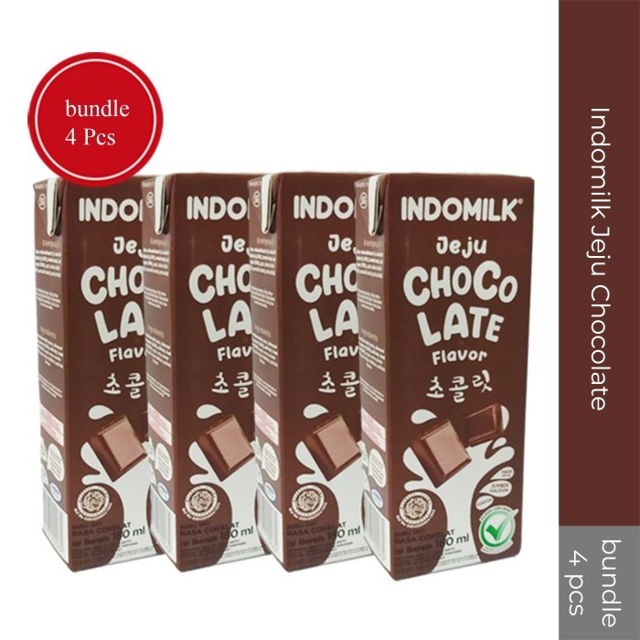 

Susu UHT Indomilk Jeju Chocolate Bundle 4 pcs