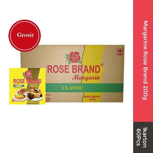 

Margarine Rose Brand 200g - 1 Karton Grosir