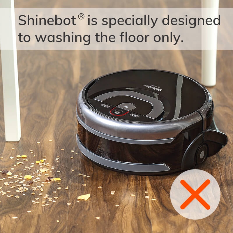 PNK23 ILIFE Shinebot W450 Mopping Robot Cleaner Smart Navigation APP Control