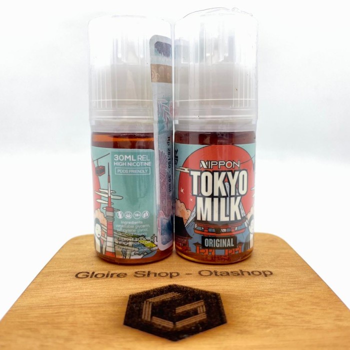 SALT - Nippon TOKYO MILK ORIGINAL 30ML by Hero57 Liquid Pods Susu Bro