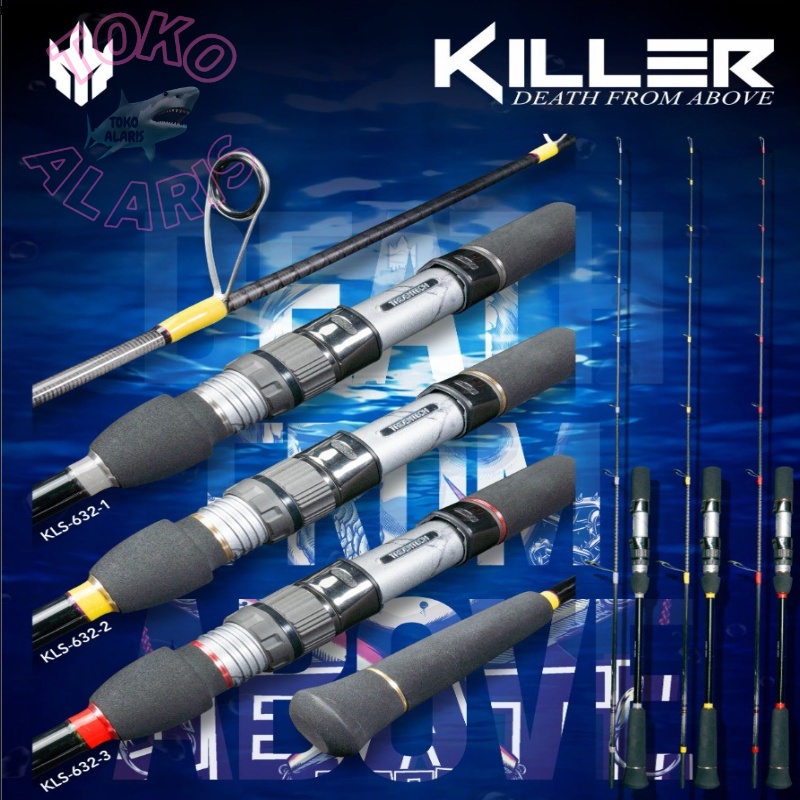 Joran Pancing Laut PE 3-5 / PE 2-4 Tridentech Killer Fuji