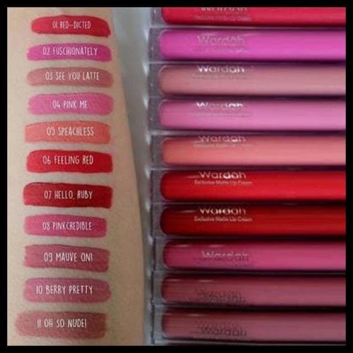 GKT  - ORIGINAL Lipstik Wardah / Lip Cream Wardah / Lipcream Wardah EXCLUSIVE MATTE