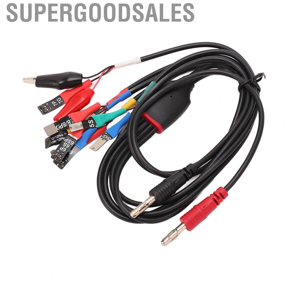 Supergoodsales Switch Power Supply Test Cable  Phone PVC Sheath Red Copper Wire Core Stable Multifunction for Electronic Equipment