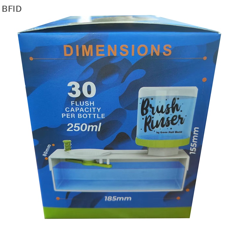 [BFID] Brush Rinser Paint Brush Cleaner Dengan Cup Bilas Kuas Cat Cleaner Scrubber [ID]