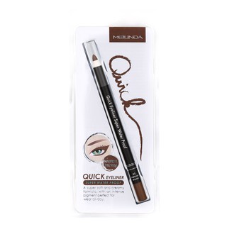 MEILINDA Quick Eyeliner Super Waterproof without Sharpener | Melinda Eyeliner TANPA Rautan/SERUTAN