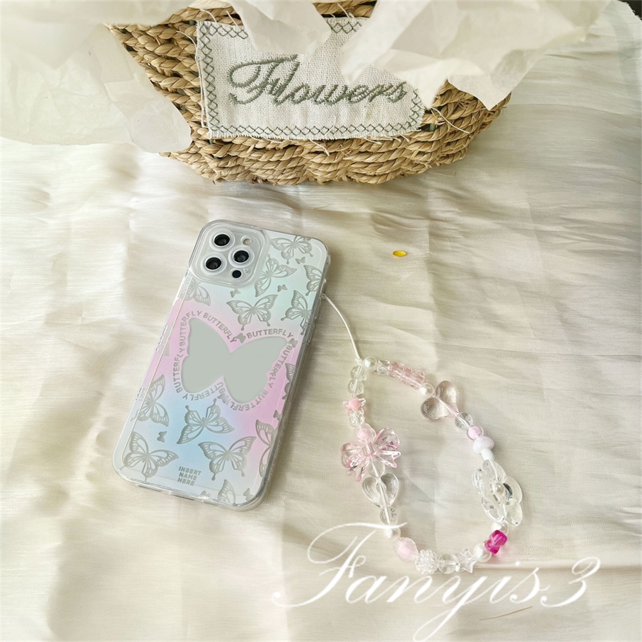 Redmi 12C 10C 10A 10 9 9A 9C 9T Note 12 11 Pro+ 11s 11 10s 10 9s 9 8 Pro Xiaomi Poco X4Pro X3 Pro X3NFC M3 M4 F3 Mi 11 Lite 10T Pro Gradient Butterfly Phone Case TPU Soft Cover