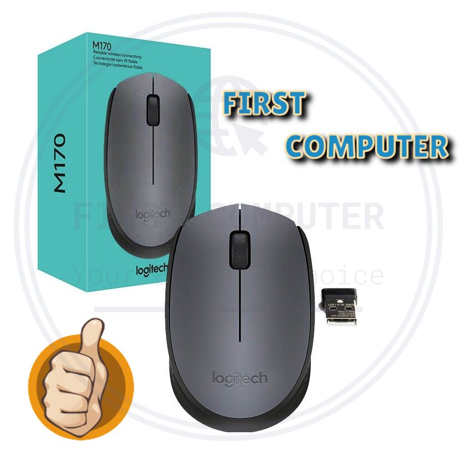 Mouse Wireless Logitech M170 Original Garansi Resmi