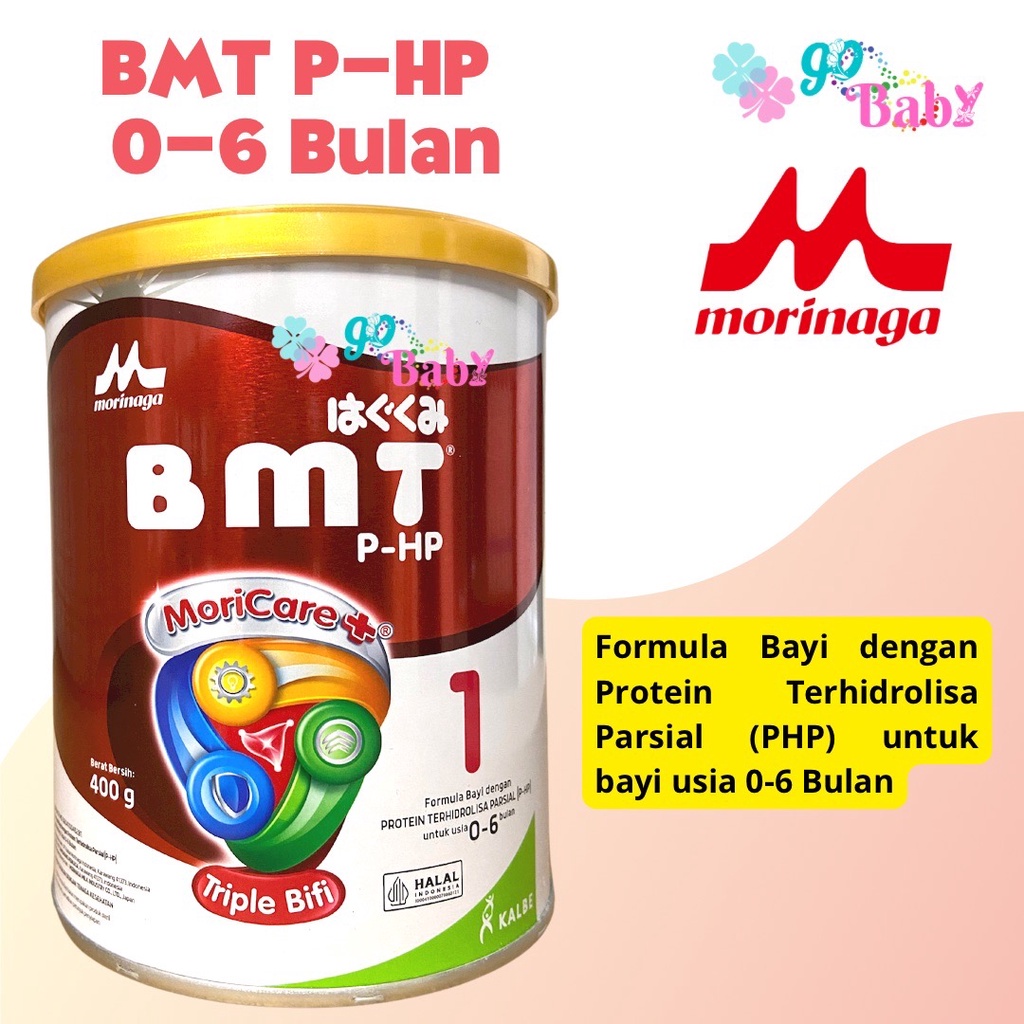 BMT MORINAGA PHP TAHAP 1 USIA 0-6 BULAN - HIPO ALERGI SUSU SAPI