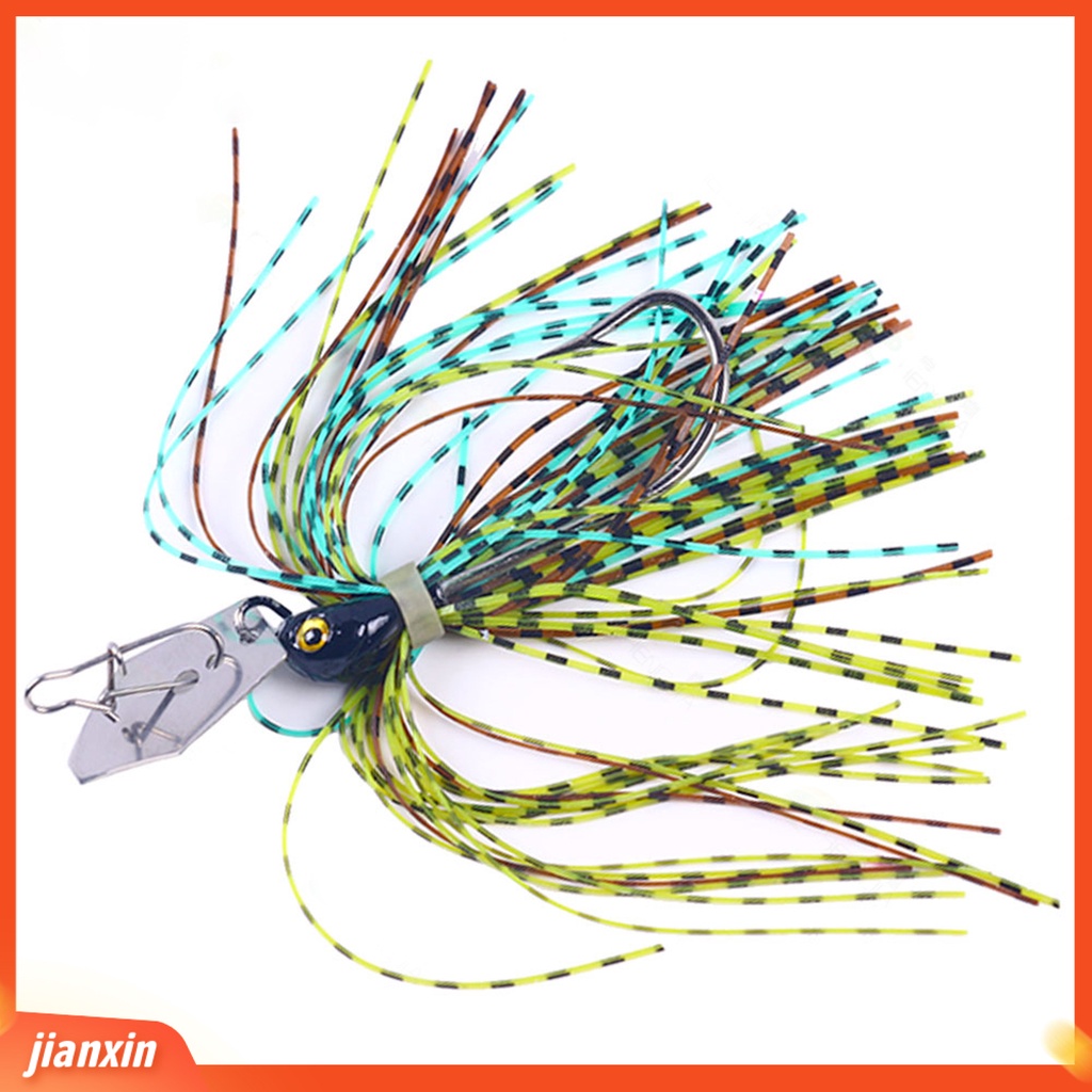 (In Stock) 8cm /10.8g Umpan Pancing Dengan Jenggot Warna Cerah Kait Tajam Kekuatan Tinggi Simulasi Tinggi Fishing Tackle Reusable Wobblers Lures Spinners Sendok Umpan Perlengkapan Memancing