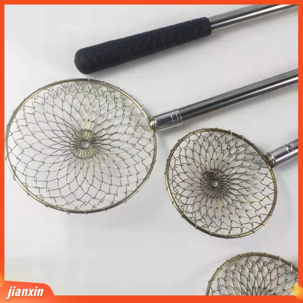 (In Stock) 11/13.5cm Es Memancing Musim Dingin Mini Fish Net Strainer Scoop Tackle Skimmer Scooper
