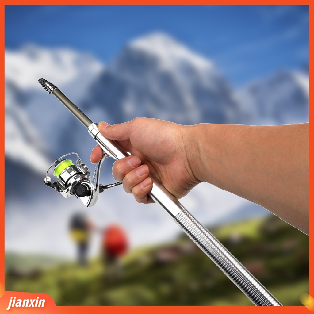 (In Stock) 1m Joran Pancing Anti slip Portable Mini Outdoor Fishing Spinning Pole Untuk Memancing Di Laut
