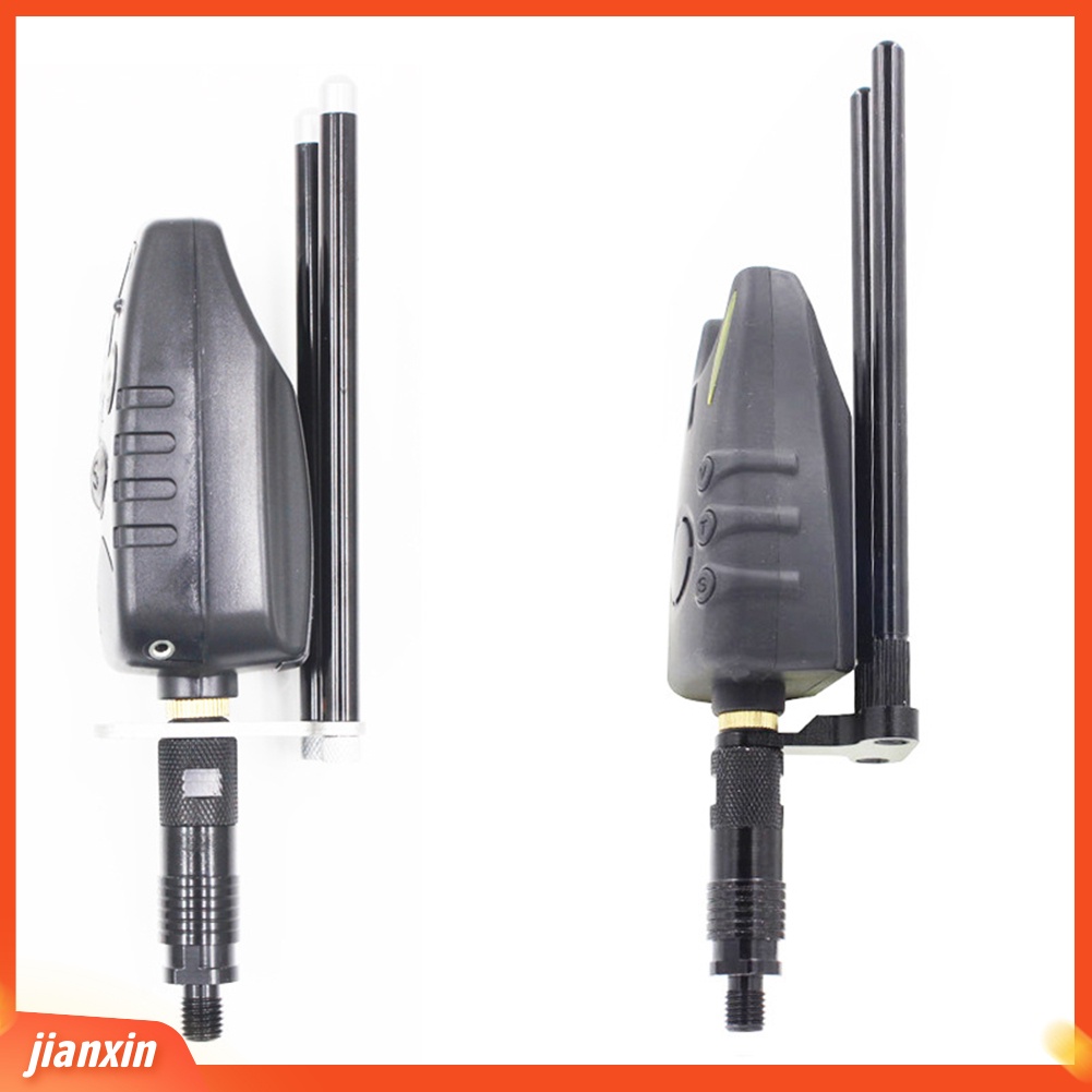 (In Stock) 2Pcs Paduan Aluminium Tahan Angin Gigitan Pancing Alarm Jerat Bar Telinga Bracket Stick