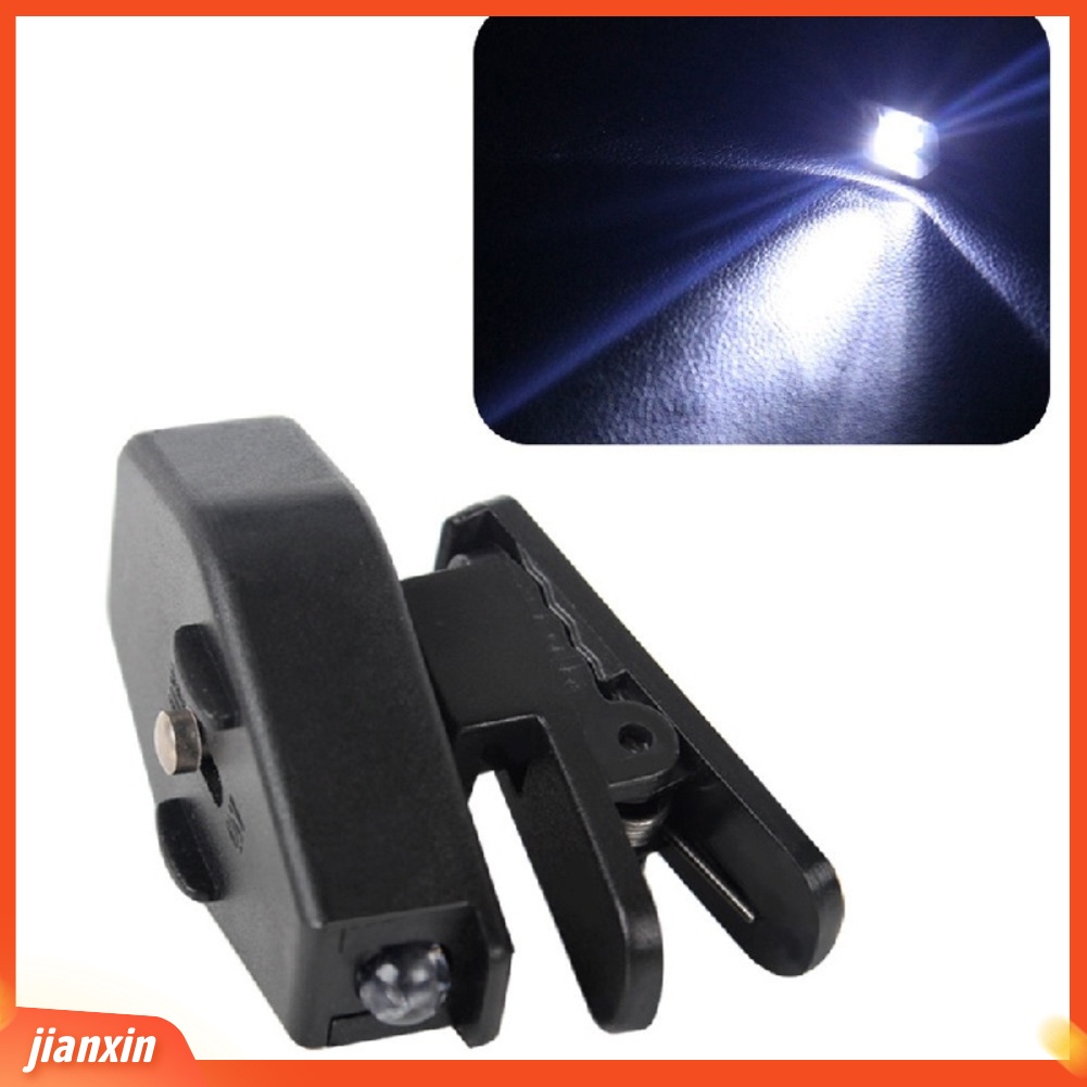 (In Stock) Kacamata Lampu LED Mini Portabel Clip-on Lamp Baca Penerangan Alat Outdoor