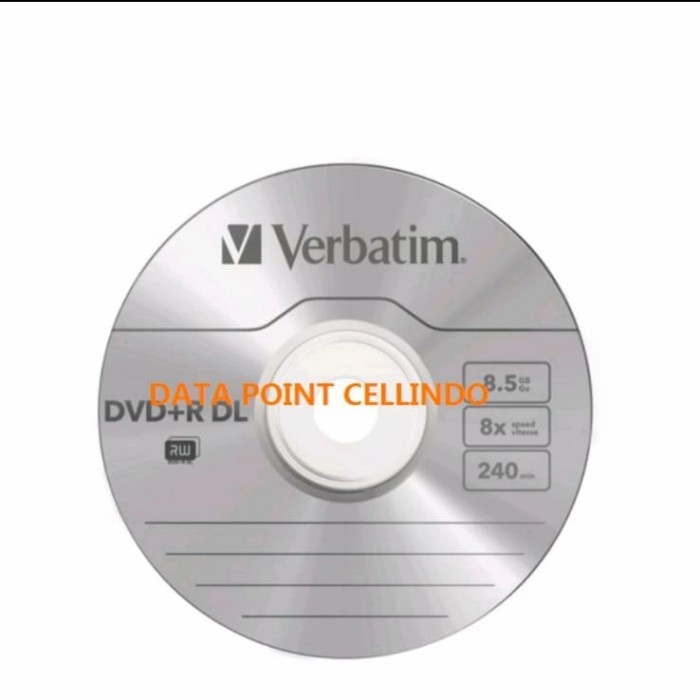 Verbatim Dvd DL ECERAN Double layer dvd+r SATUAN 8GB