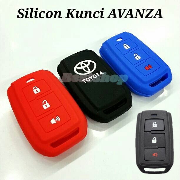 Silicone Remote Handphone Key Cove Case Untuk toyota Avanza Veloz new AGYA all new Avanza toyota all new Avanza/Veloz etios valco