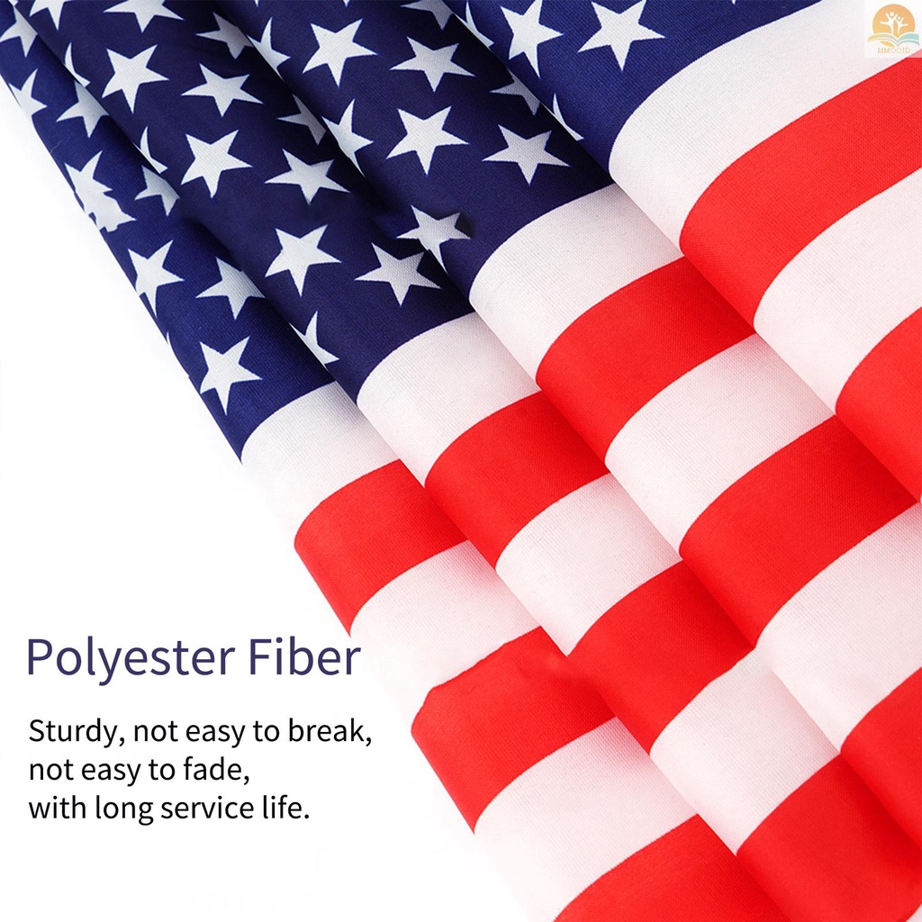 In Stock Bendera Amerika Bendera Polyester As Bendera Amerika Serikat USA Bintang Garis 90x150cm/3x5ft Dekorasi Interior Luar Ruangan Dengan Grommet