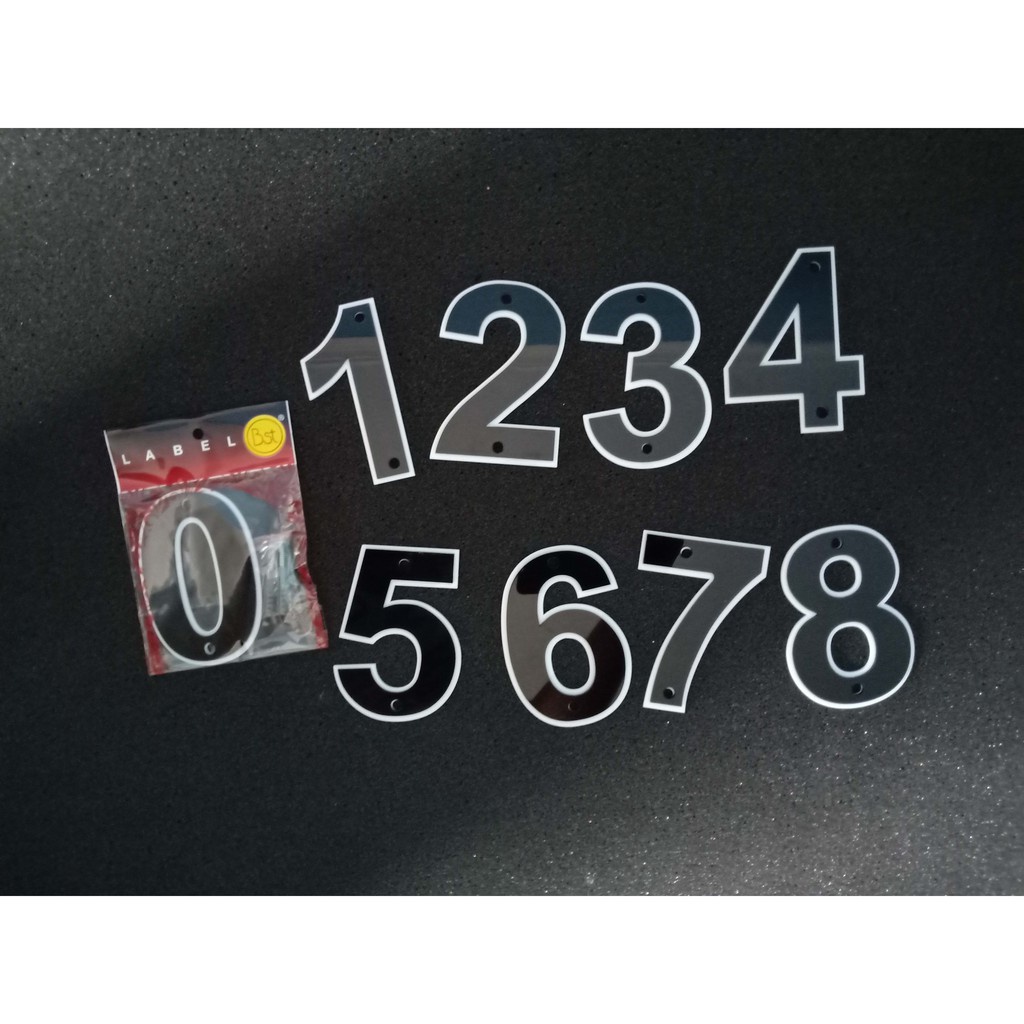 

Label Akrilik Angka Tempel Dinding Nomor Rumah doff