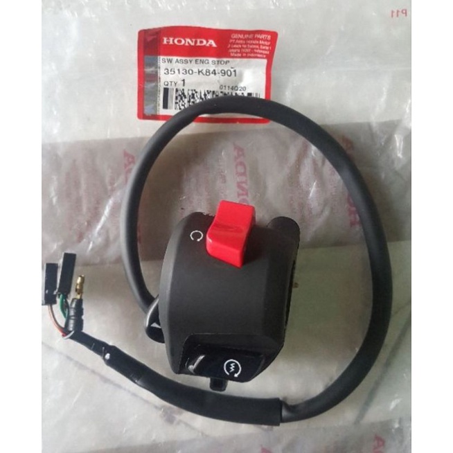 COD Saklar Holder switch engine starter stater KANAN Honda CRF 150L - crf 150 L ORIGINAL ASLI - TOPS