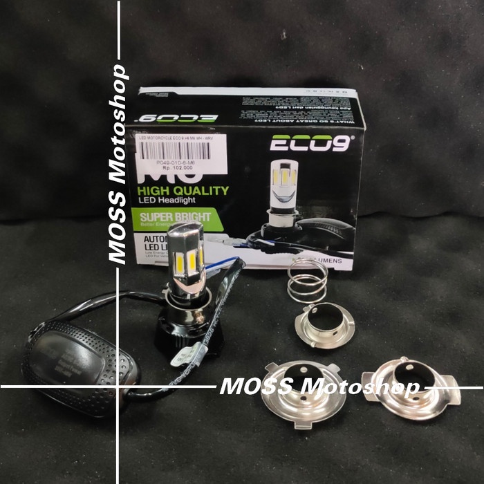 LAMPU LED 6 SISI LUMINOS LED M6 ECO 9 UNIVERSAL