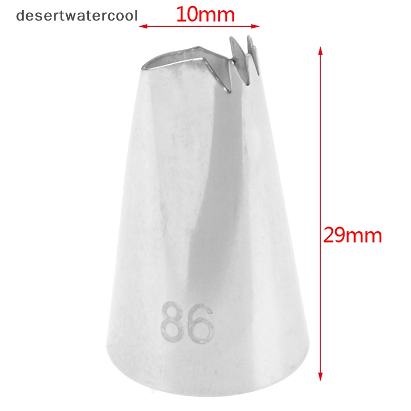 Deid #86 Pastry Nozzle Icing Piping Nozel Cream Metal Tips Alat Dekorag Kue Martijn