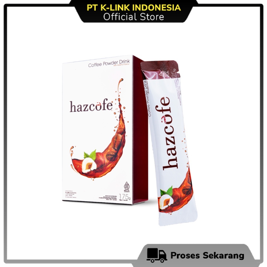 

HazCofe Kopi Robusta Ekstrak Hazelnut dan Gula Aren Original Link | PT K-LINK INDONESIA