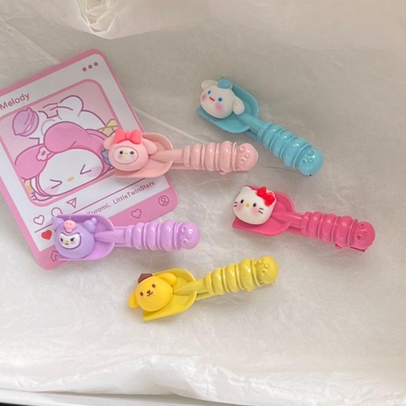 Yugui Anjing Lucu Sekop Kecil Jepit Rambut Manis Dan Kreatif Menyenangkan Aksesoris Rambut Gaya Baru