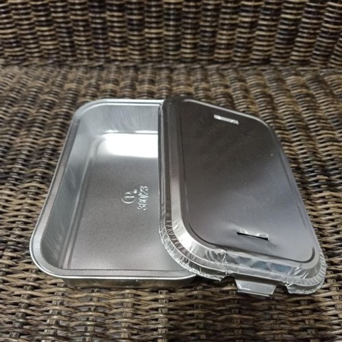 Wadah / Cup Aluminium Foil OX 360 +tutup isi 10 pcs