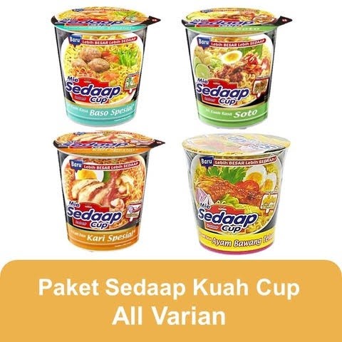 

Mie Sedaap CUP KUAH 1 pcs Rasa