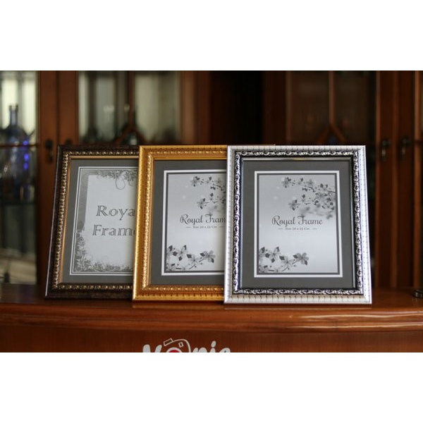 BINGKAI FOTO / FRAME / Pigura / Figura A4 21X30CM - HITAM POLOS