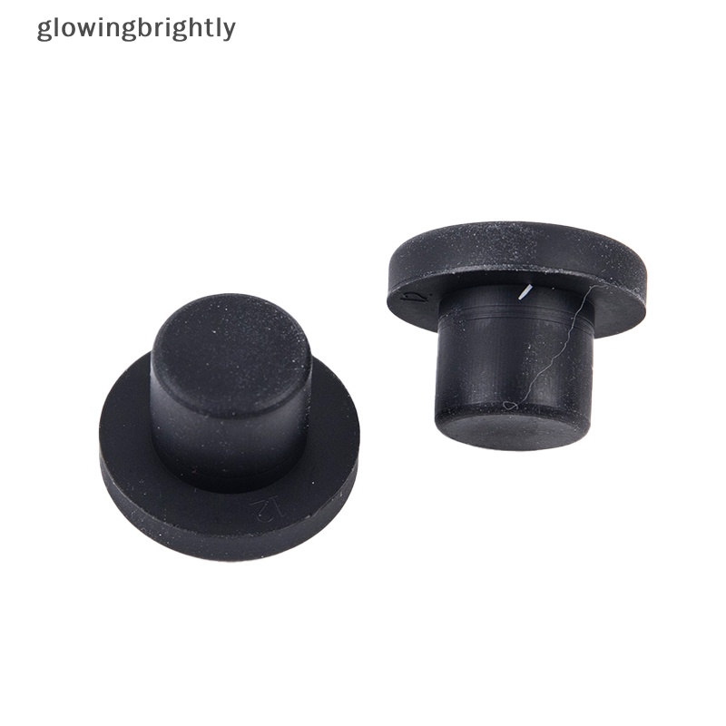 [glowingbrightly] 10pcs Tutup Lubang Karet Padat 3-12mm Tahan Suhu Tinggi Seal Hole Plug TFX