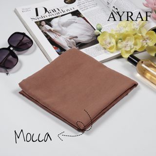 Kerudung Hijab Segiempat Paris Premium warna mocca/Hijab Segiempat Terbaru Paris Premium warna mocca