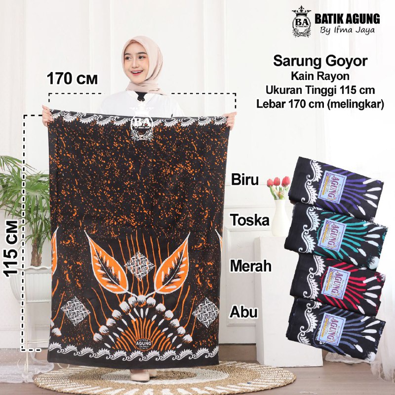 NAJATI SARUNG KORAN SANTRI MBAK SANTRI KAIN SARUNG GLOYOR REMAJA WANITA SARUNG BATIK PEKALONGAN SANT
