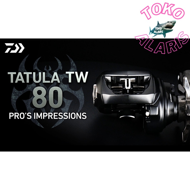 REEL BC DAIWA TATULA TW 2022 GARANSI - 80HL/80XHL - HANDLE KIRI