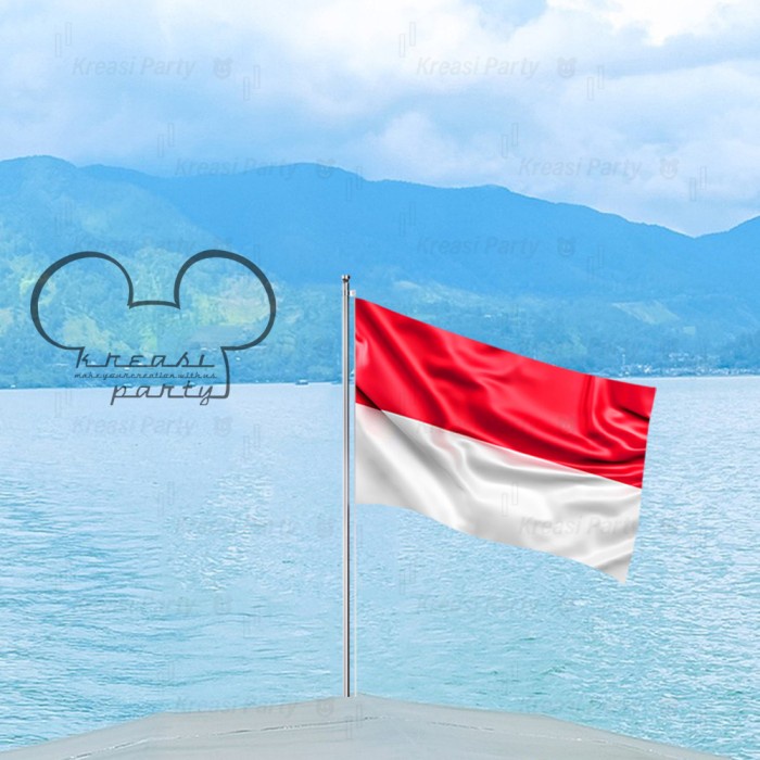 Bendera Merah Putih Ukuran 60x90 cm / Bendera Indonesia / Bendera