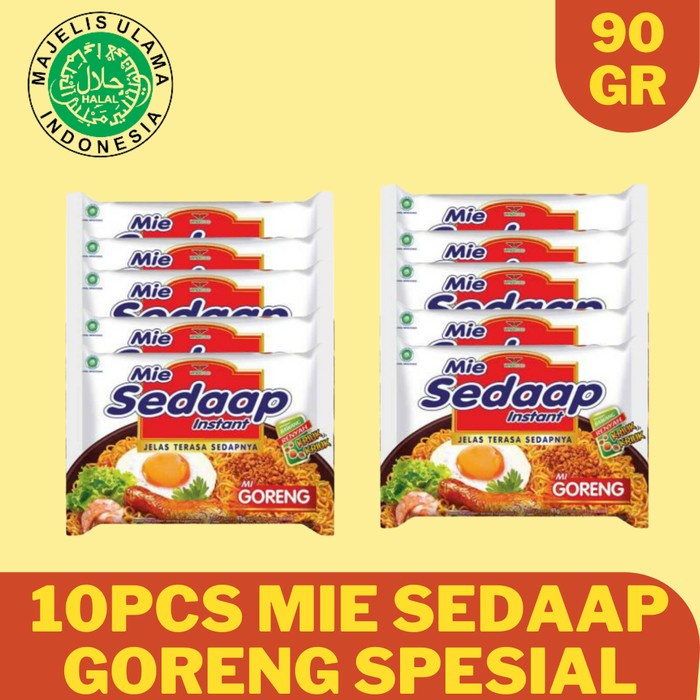 

10pcs - Mie Goreng Sedaap / Sedap Wingsfood Spesia
