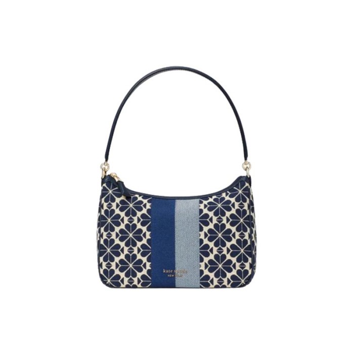 Tas Wanita Cewek Perempuan KS Spade Flower Sam Small Convertible Shoulder Bag - Blue 100% ORIGINAL