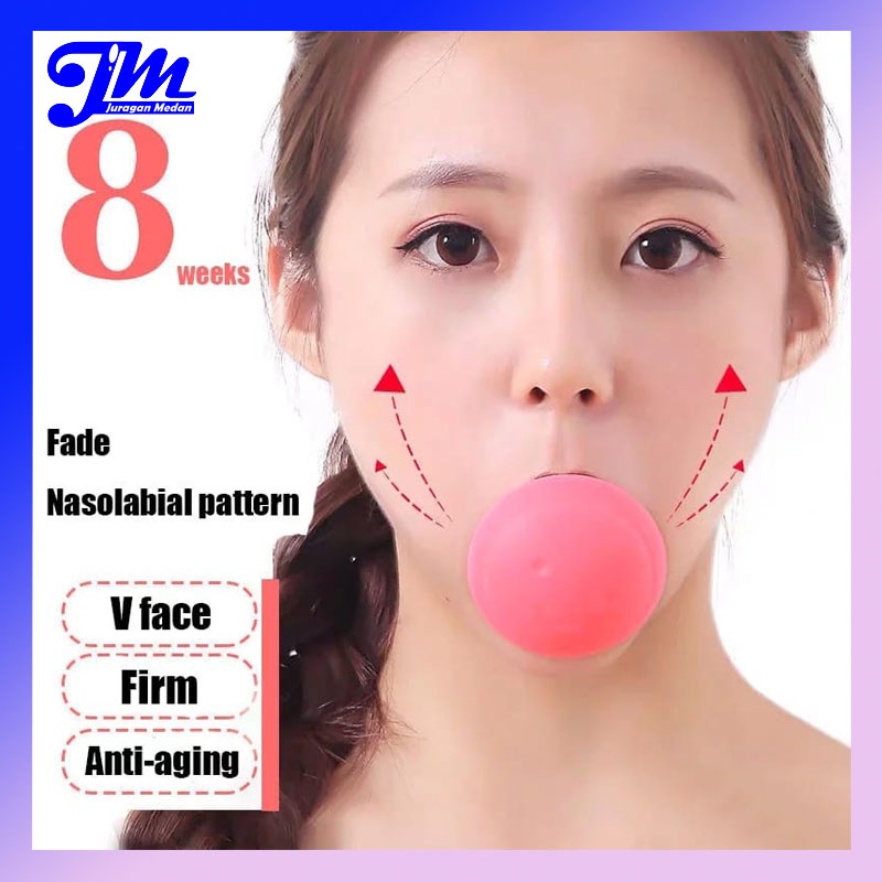 Alat Penirus Pipi Dagu Permanen Silikon Wajah Muka Tembem Double Chin