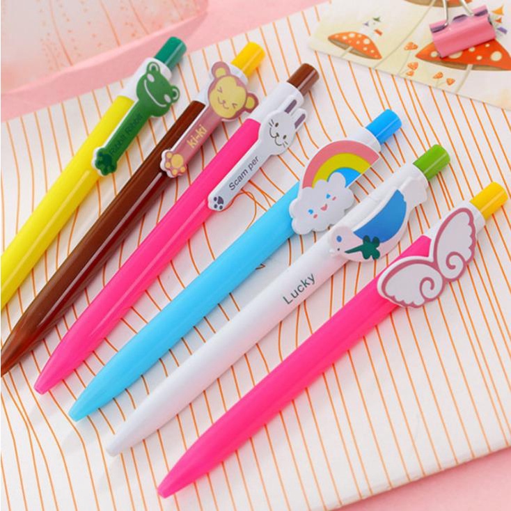 

PULPEN MEKANIK MOTIF KARAKTER KARTUN LUCU IMUT / BOLPEN GEL KARAKTER PEN-98 LG